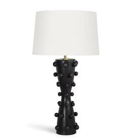 Regina Andrew Design Pom Pom Ceramic Table Lamp (Black)