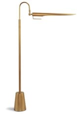 Regina Andrew Design Raven Floor Lamp (Natural Brass)