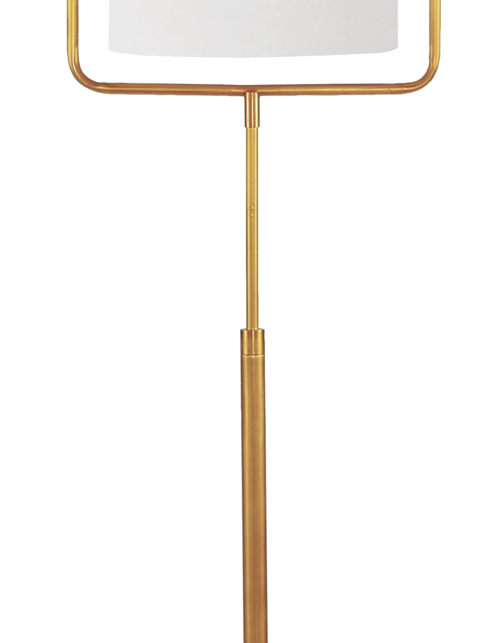 Regina Andrew Design Geo Rectangle Floor Lamp (Natural Brass)