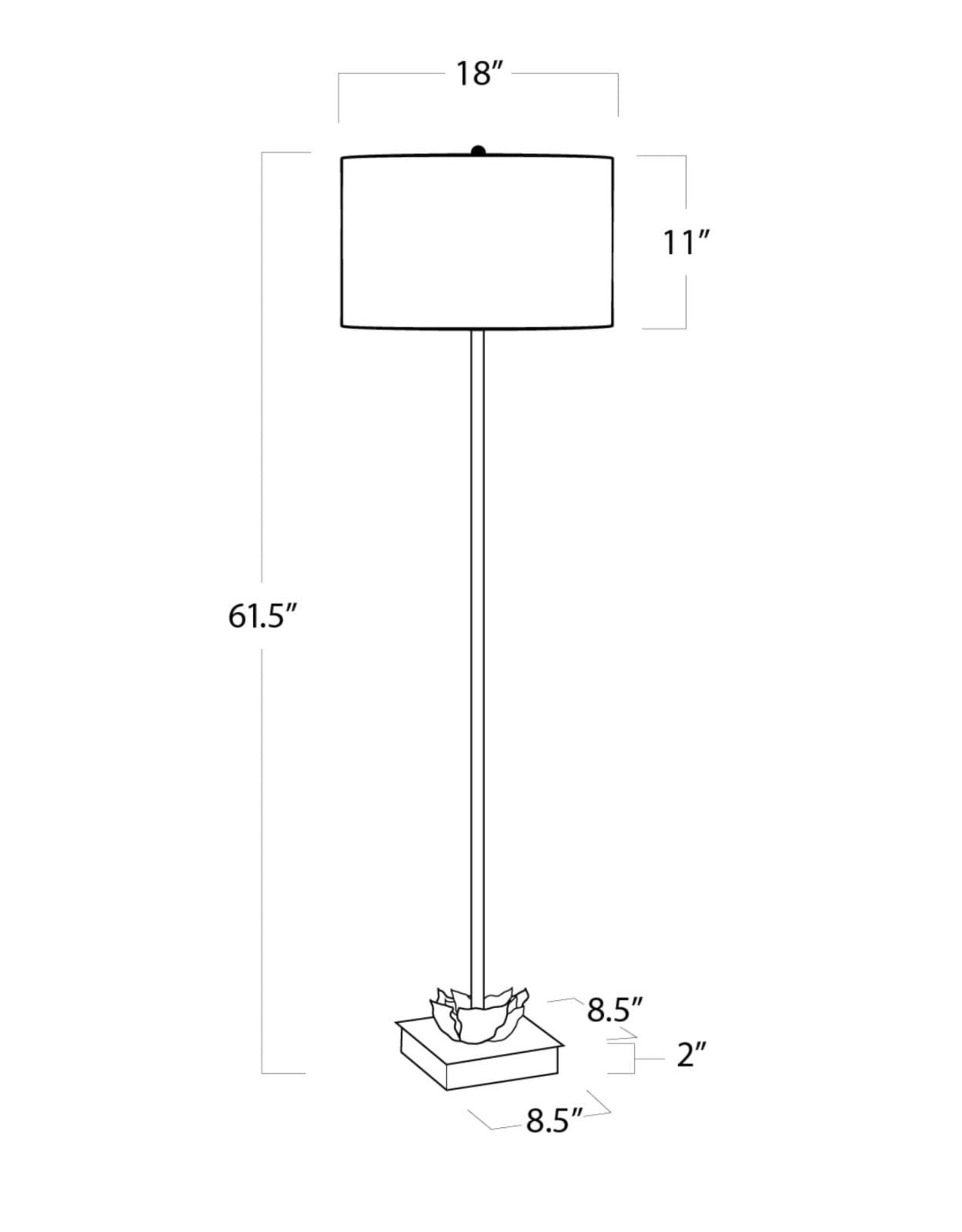 Regina Andrew Design Adeline Floor Lamp