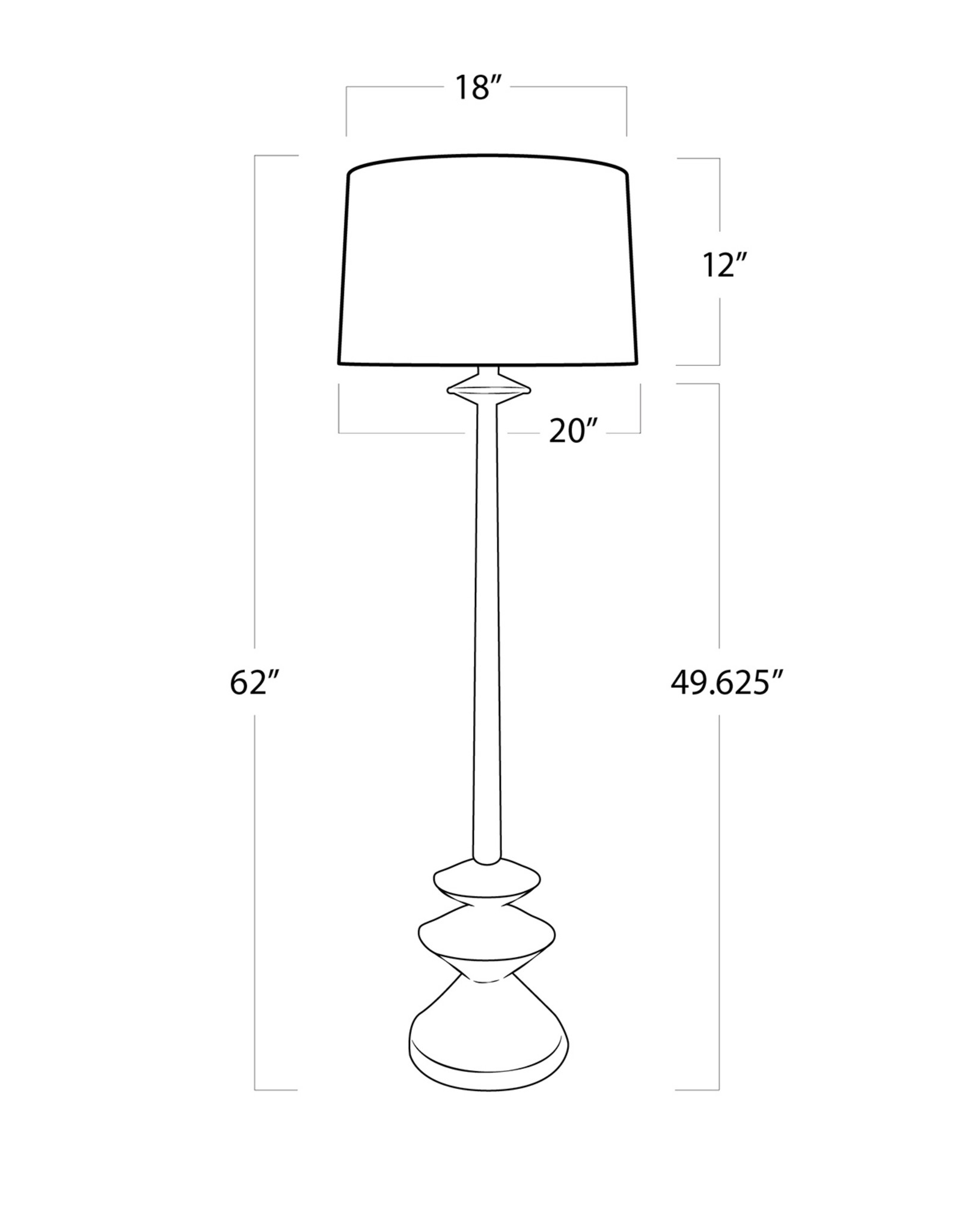 Regina Andrew Design Hope Floor Lamp