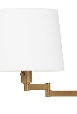 Southern Living Virtue Floor Lamp (Natural Brass)