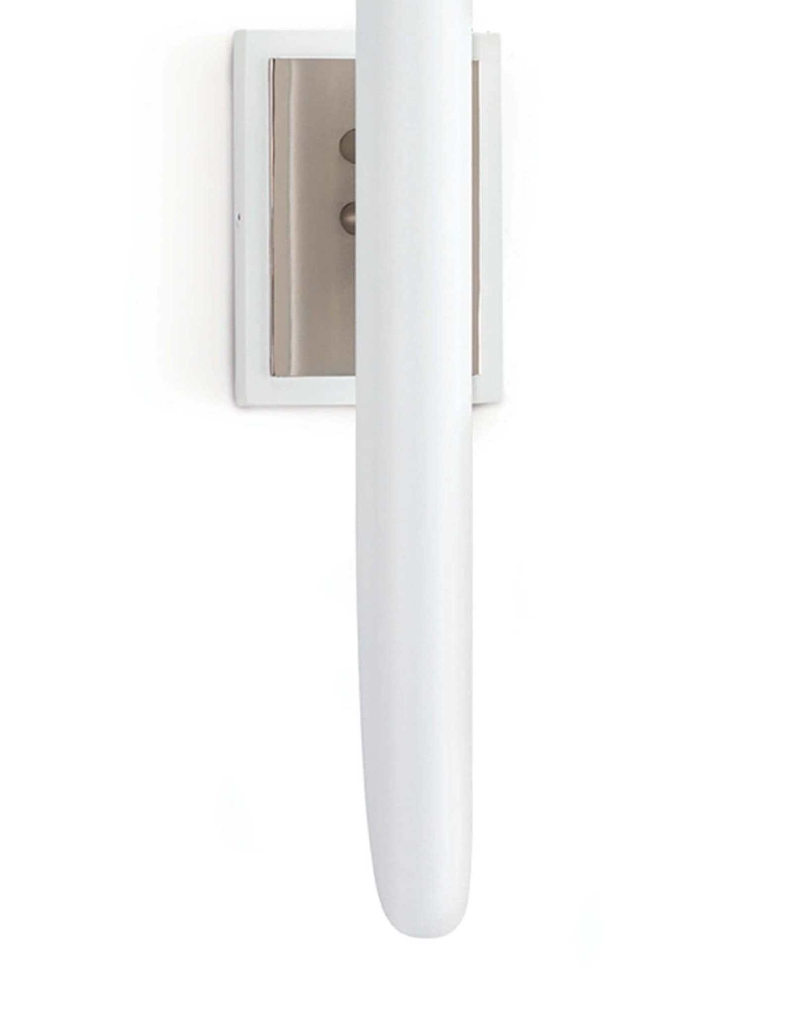 Regina Andrew Design Redford Sconce (White and Polished Nickel)