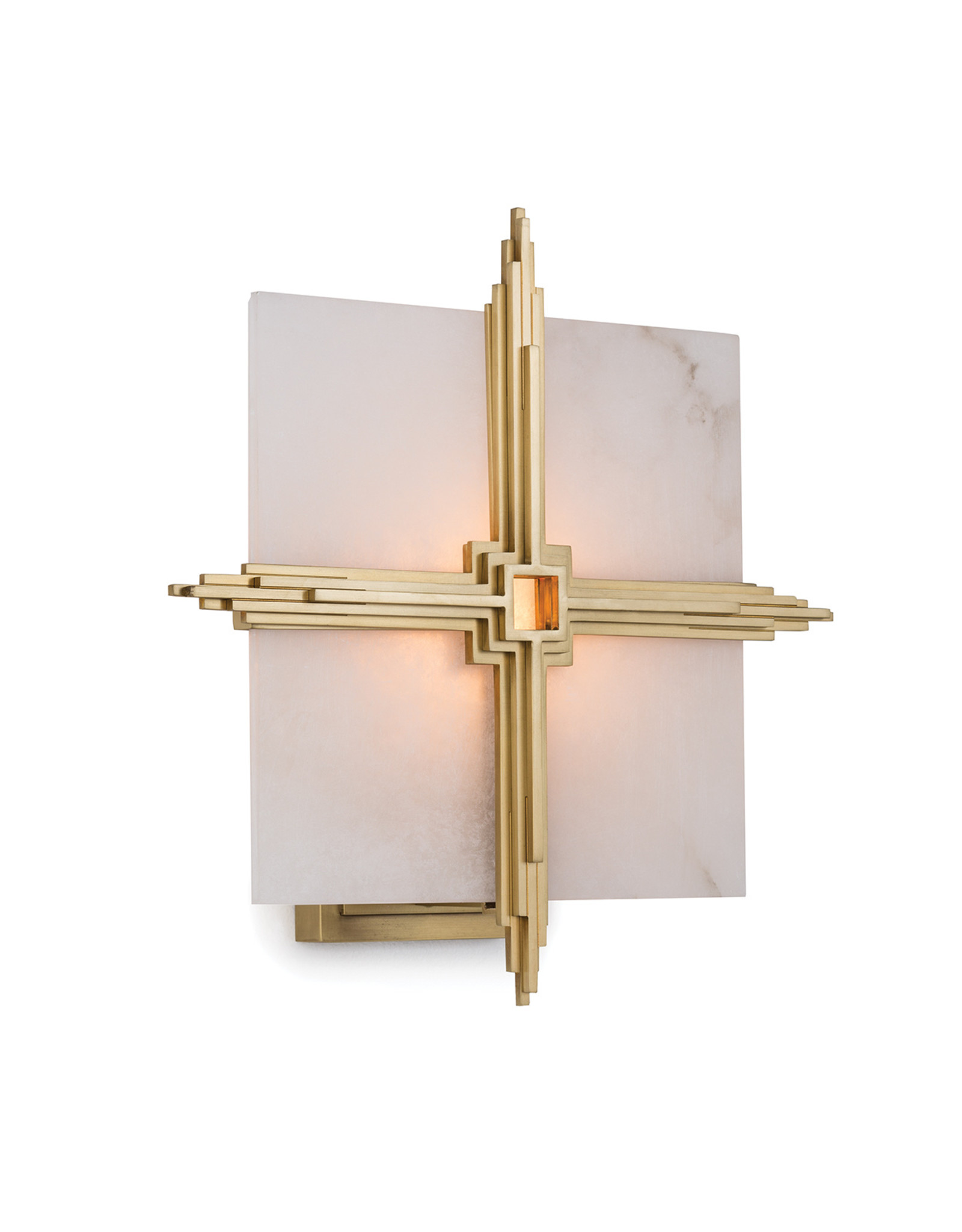 Regina Andrew Design Gotham Sconce (Natural Brass)