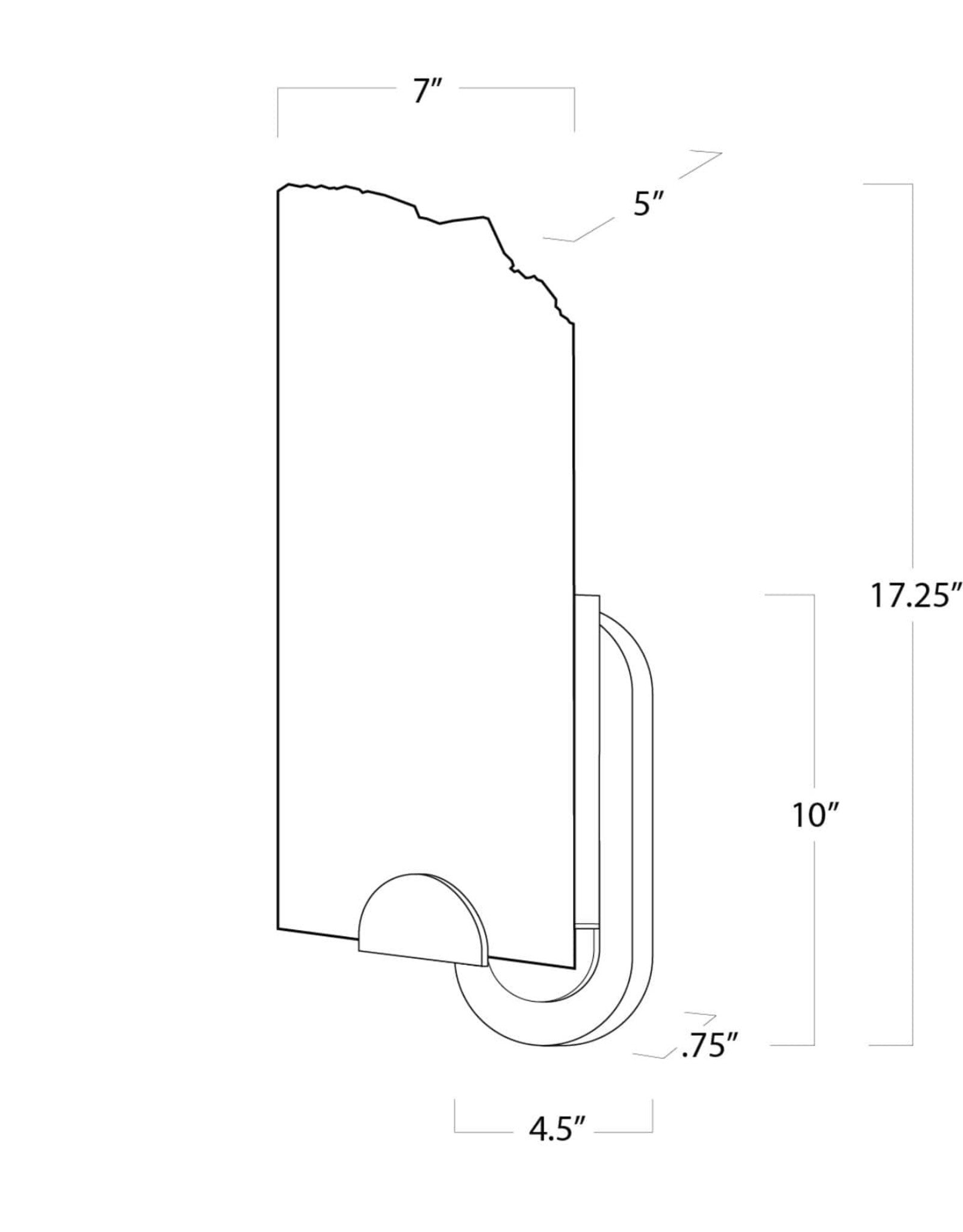 Regina Andrew Design Jonah Alabaster Sconce