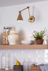 Regina Andrew Design Sal Task Sconce (Natural Brass)