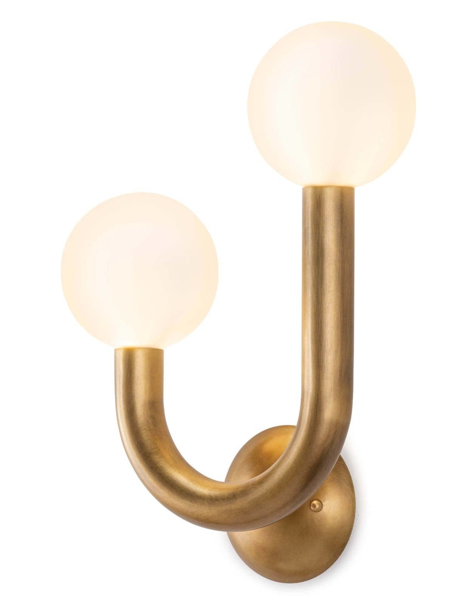 Regina Andrew Design Happy Sconce Left Side (Natural Brass)