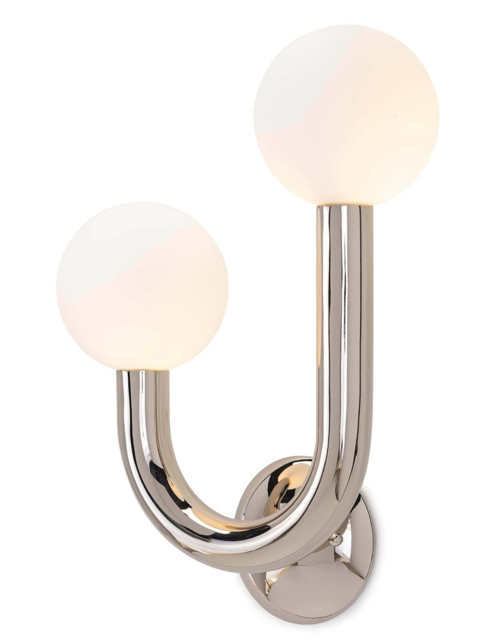 Regina Andrew Design Happy Sconce Left Side (Polished Nickel)