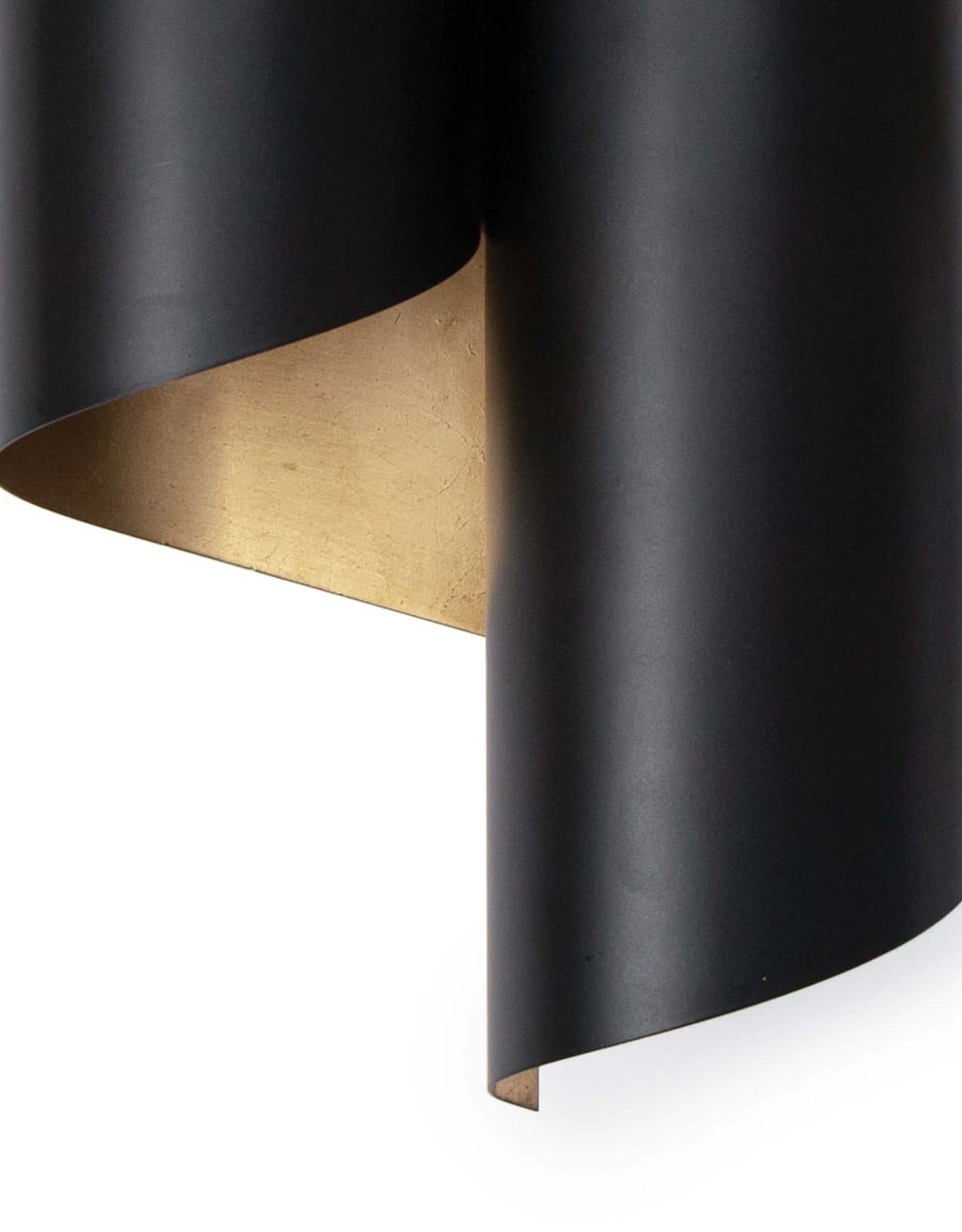 Regina Andrew Design Folio Sconce (Black and Gold)