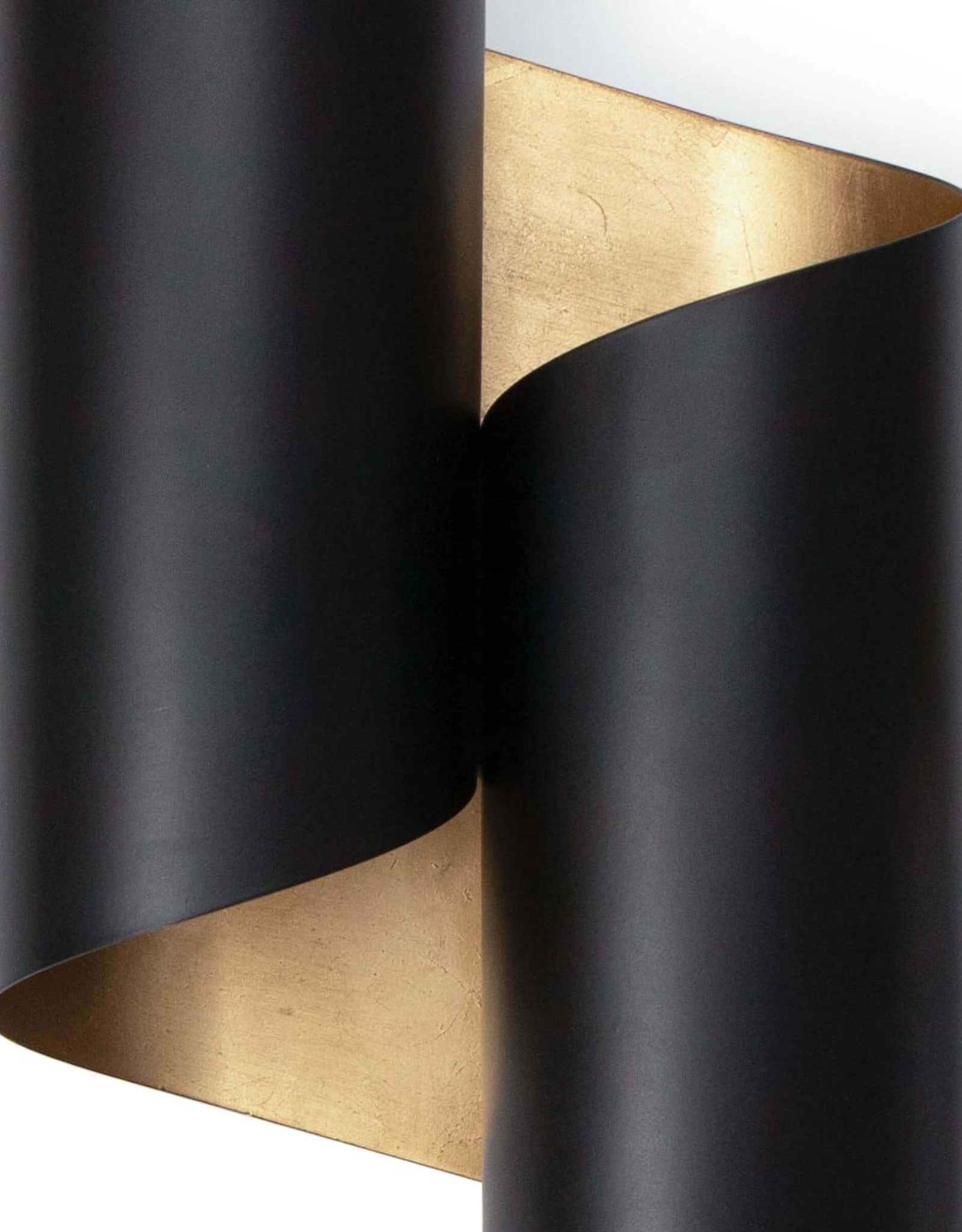 Regina Andrew Design Folio Sconce (Black and Gold)
