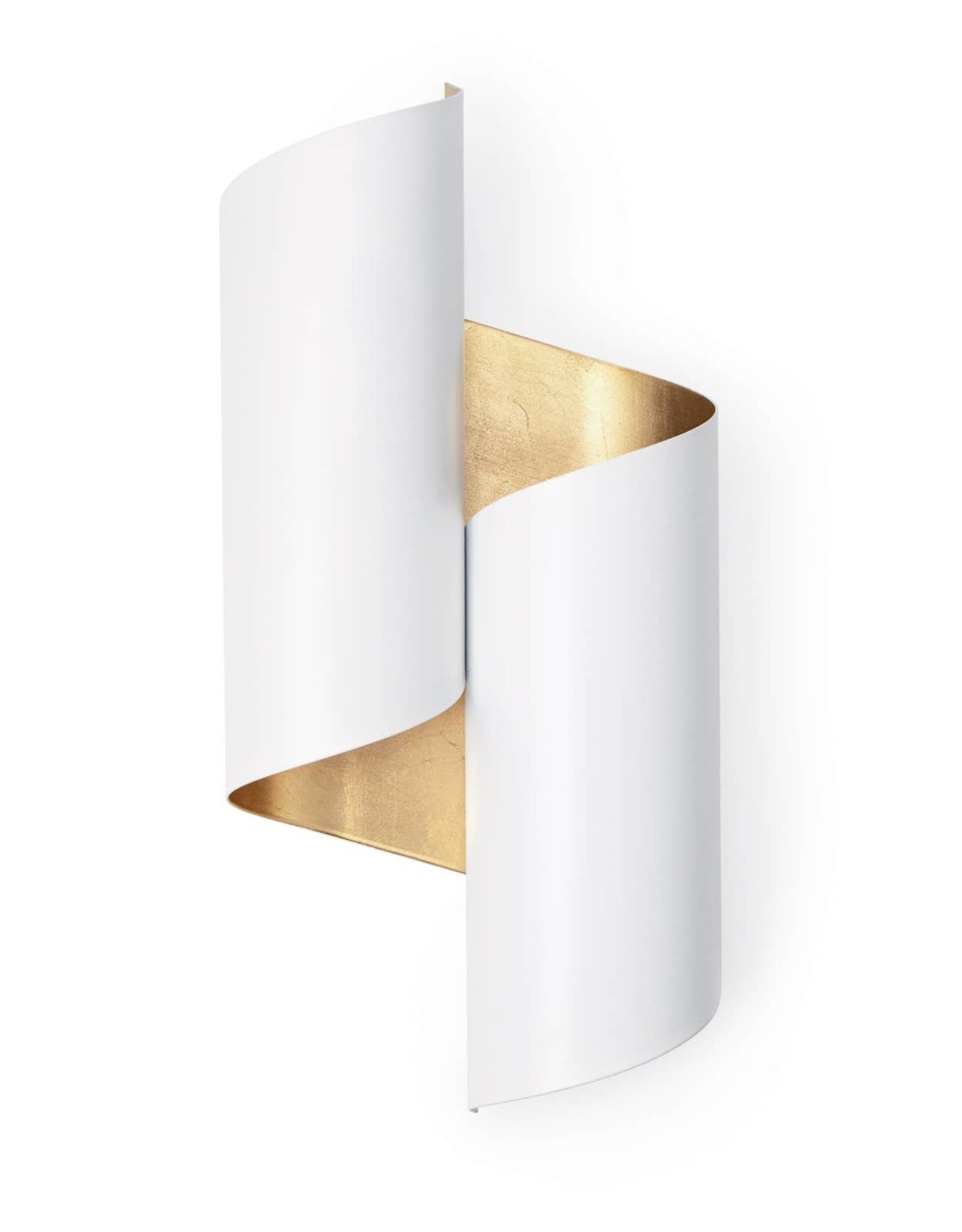 Regina Andrew Design Folio Sconce (White and Gold)