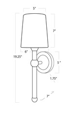 Regina Andrew Design Jameson Sconce (Oil Rubbed Bronze)