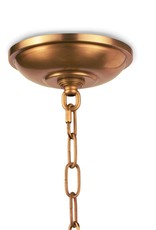 Southern Living Globe Pendant (Natural Brass)