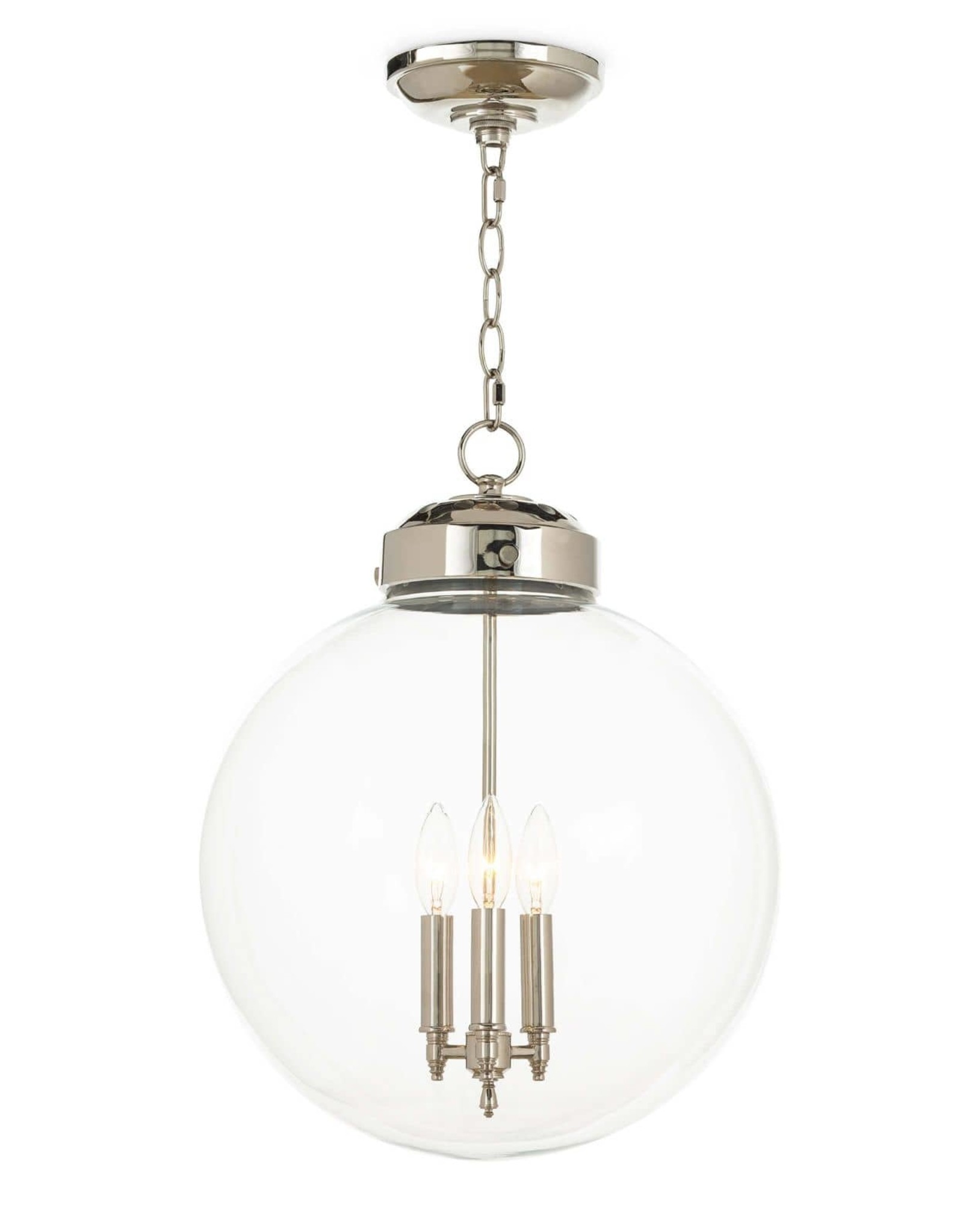 Regina Andrew Design Globe Pendant (Polished Nickel)