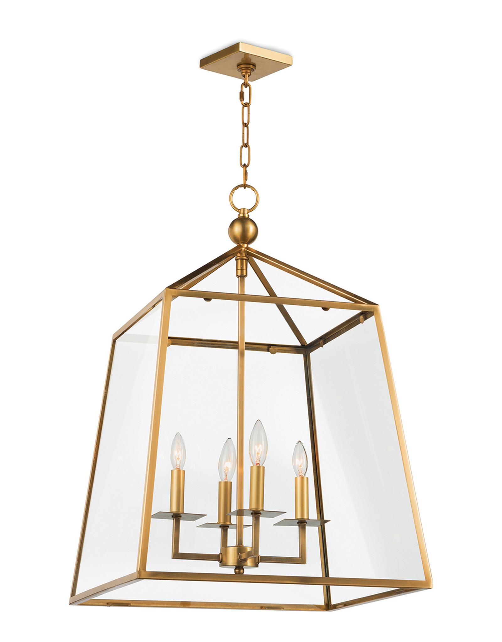 Regina Andrew Design Cachet Lantern (Natural Brass)