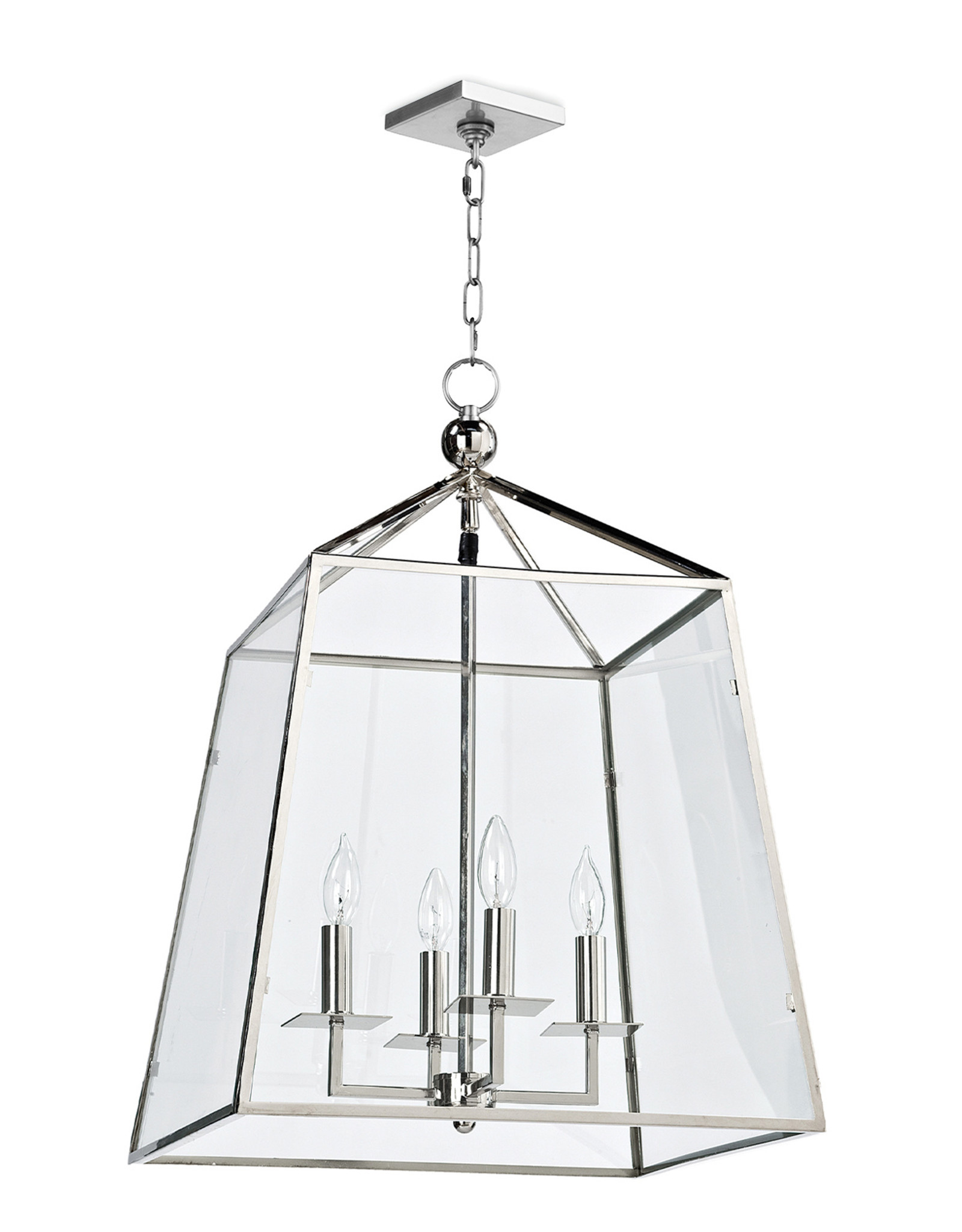 Coastal Living Cachet Lantern (Polished Nickel)