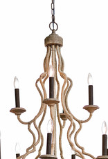 Coastal Living Jute Chandelier