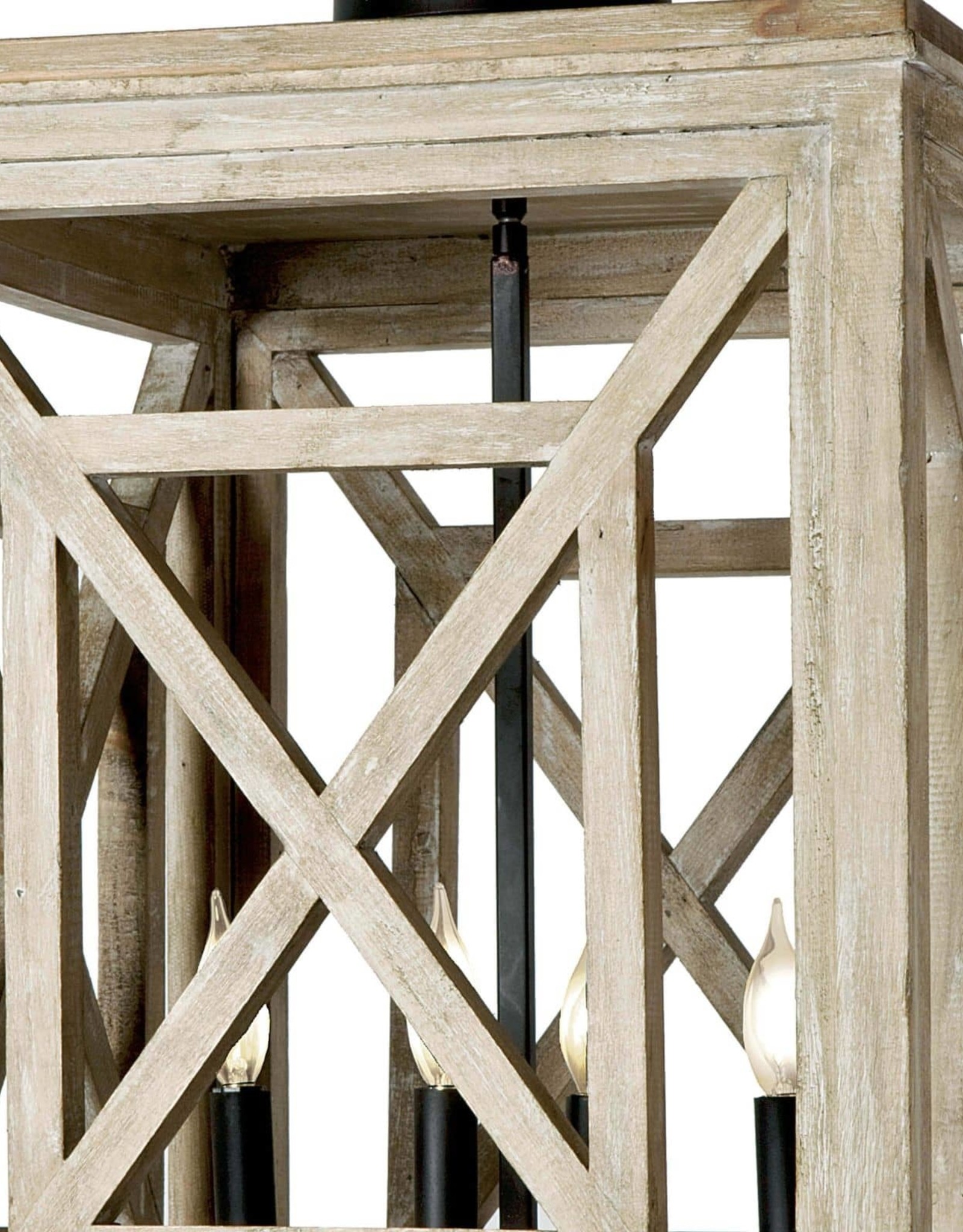 Regina Andrew Design Wood Lattice Lantern