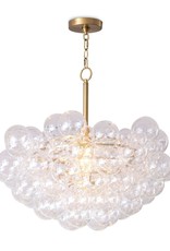 Regina Andrew Design Bubbles Chandelier (Clear) Natural Brass