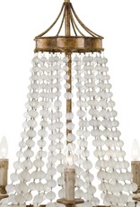 Regina Andrew Design Frosted Crystal Bead Chandelier