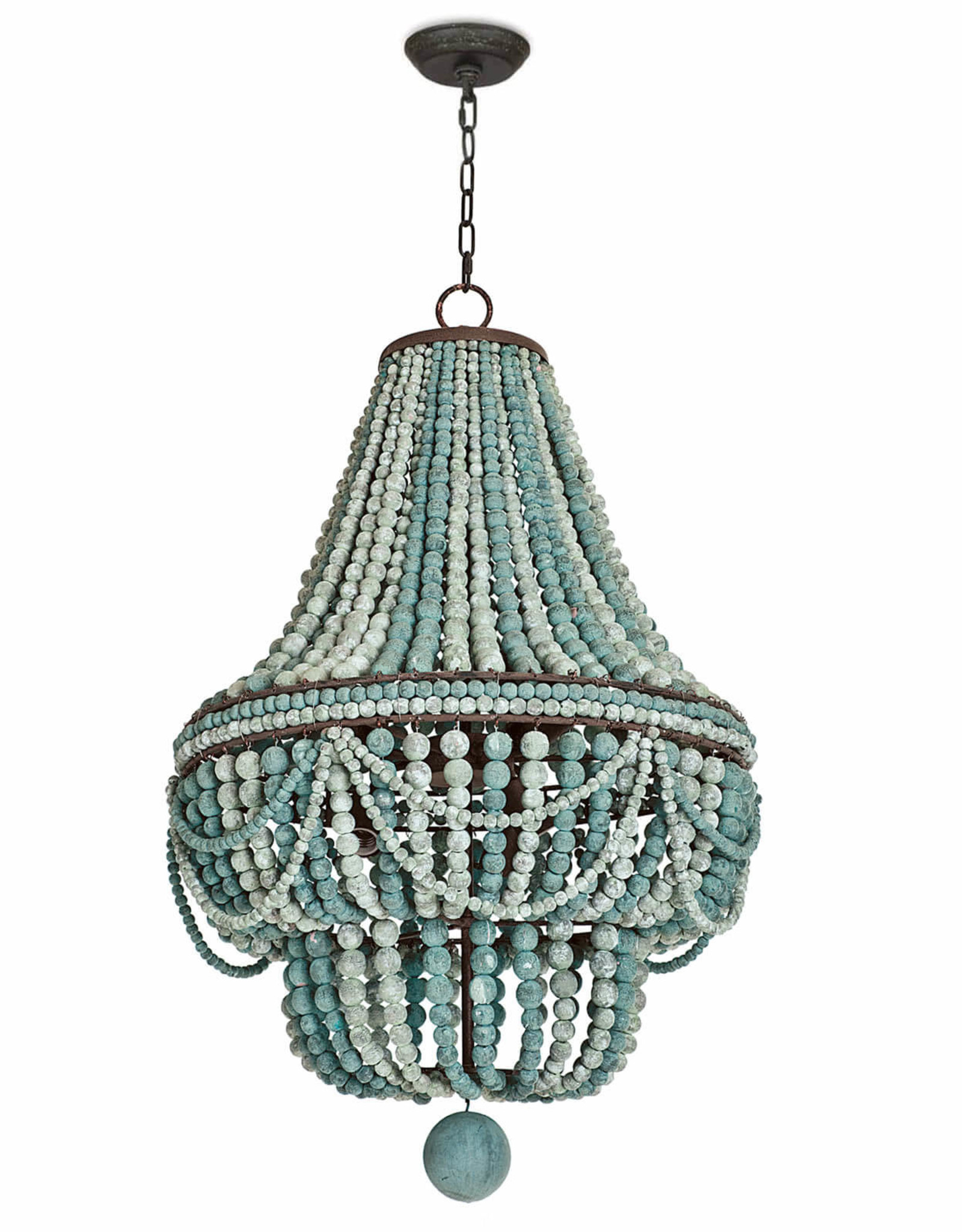 Regina Andrew Design Malibu Chandelier (Weathered Blue)