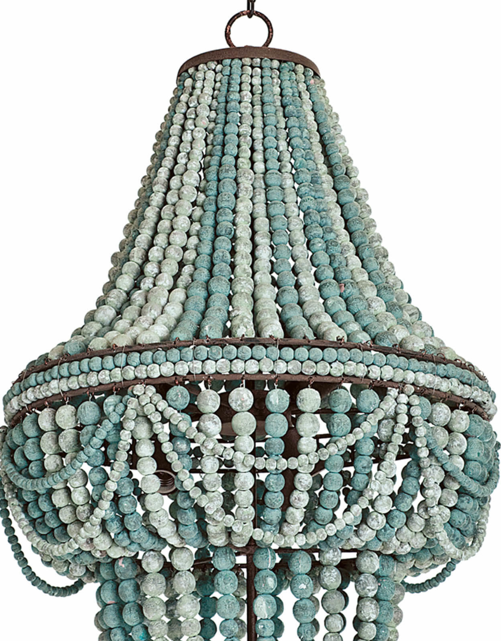 Regina Andrew Design Malibu Chandelier (Weathered Blue)