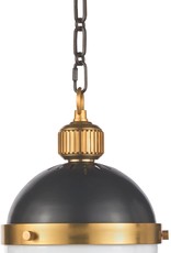 Regina Andrew Design Otis Pendant Small (Blackened and Natural Brass)