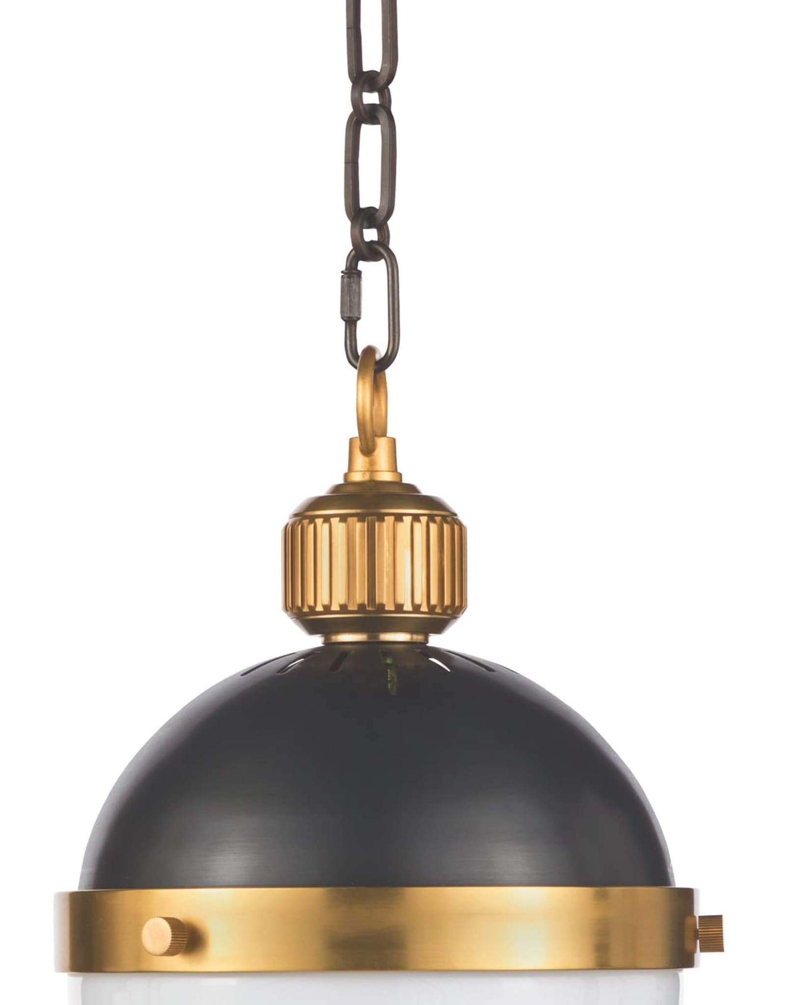 Regina Andrew Design Otis Pendant Small (Blackened and Natural Brass)