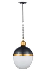 Regina Andrew Design Otis Pendant Large (Blackened and Natural Brass)