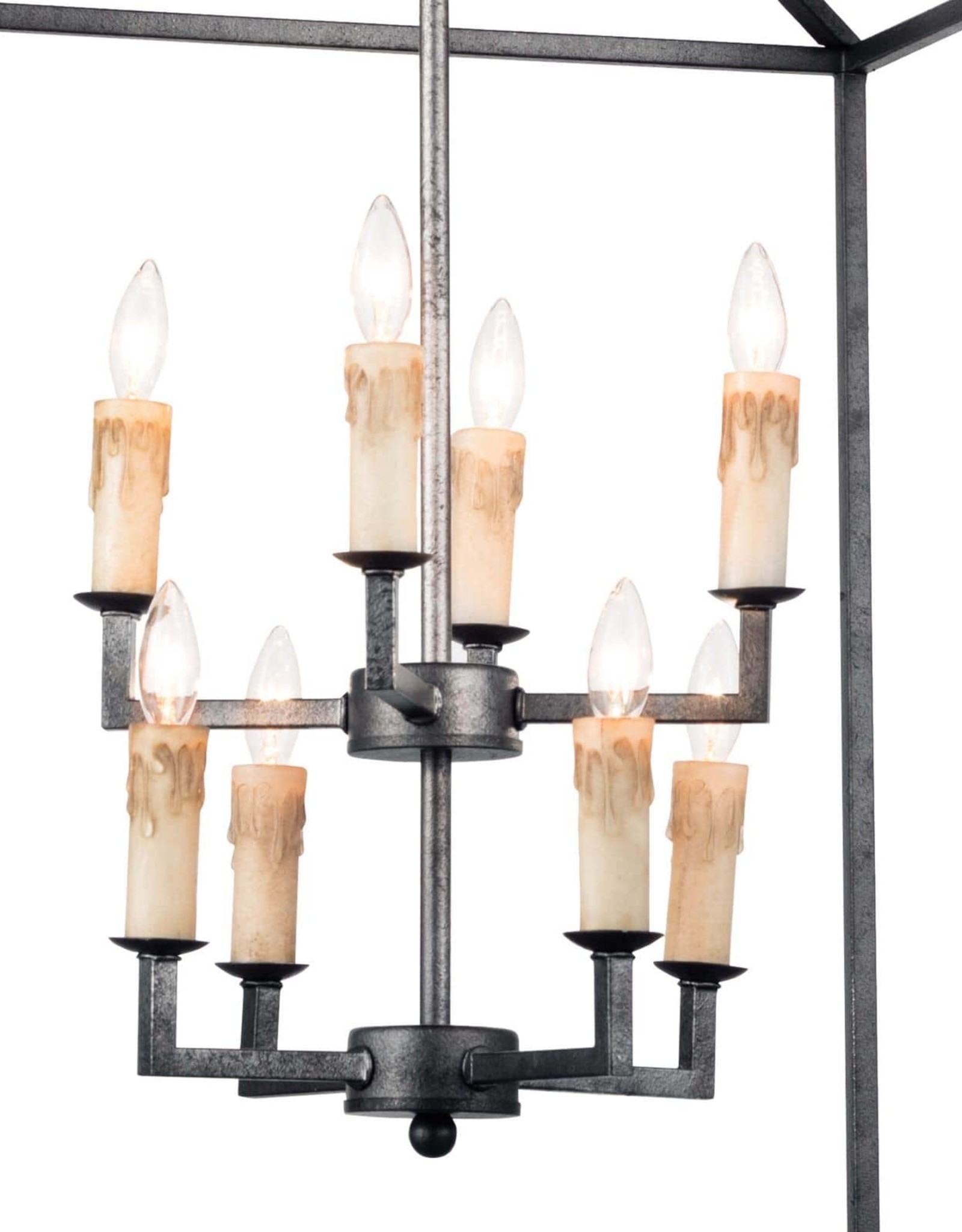 Southern Living Cape Lantern (Blackened Iron)