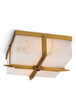 Regina Andrew Design Gotham Flush Mount (Natural Brass)