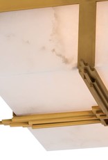 Regina Andrew Design Gotham Flush Mount (Natural Brass)