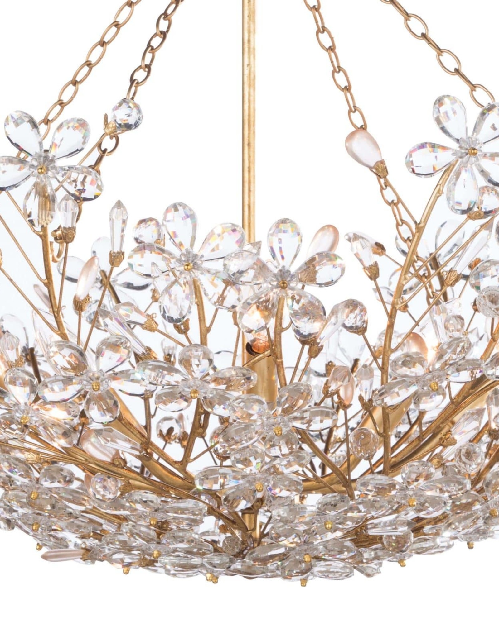 Regina Andrew Design Cheshire Basin Chandelier (Gold Leaf)