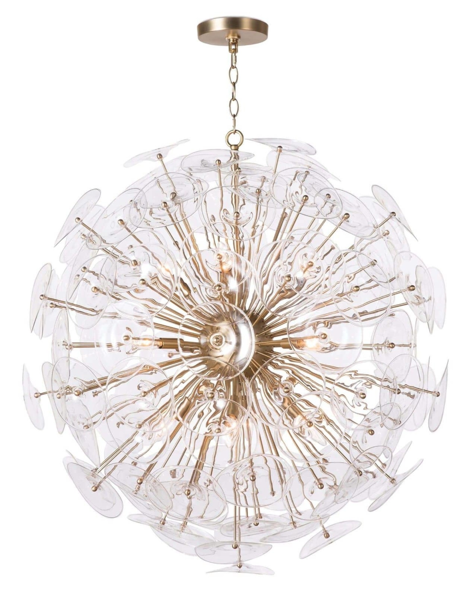 Regina Andrew Design Poppy Glass Chandelier Large (Clear)