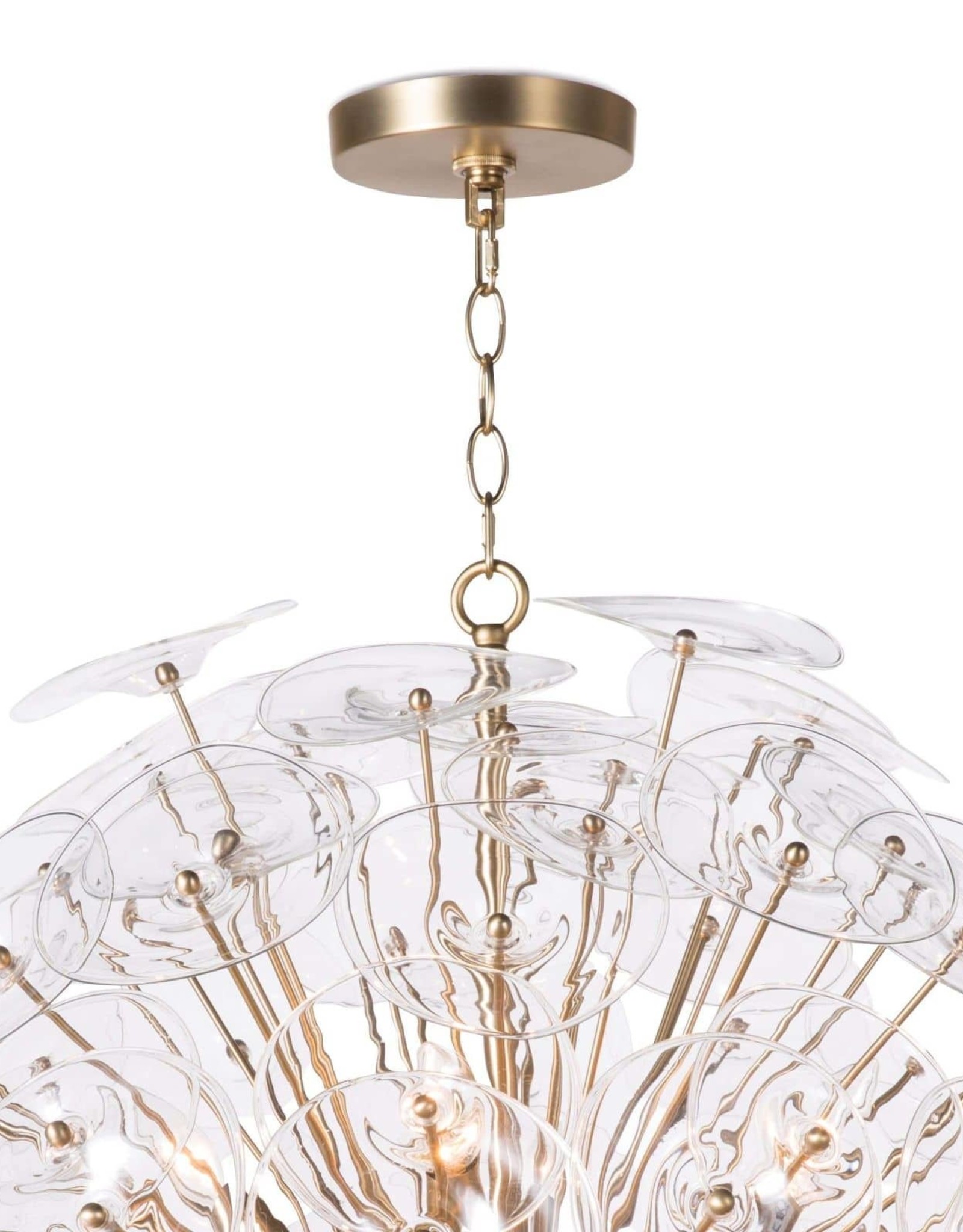 Regina Andrew Design Poppy Glass Chandelier Large (Clear)