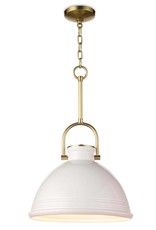 Regina Andrew Design Eloise Ceramic Pendant (White)