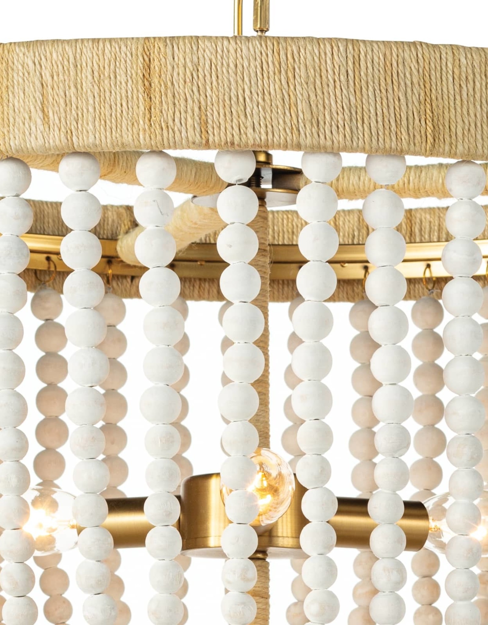 Regina Andrew Design Milos Chandelier (White)