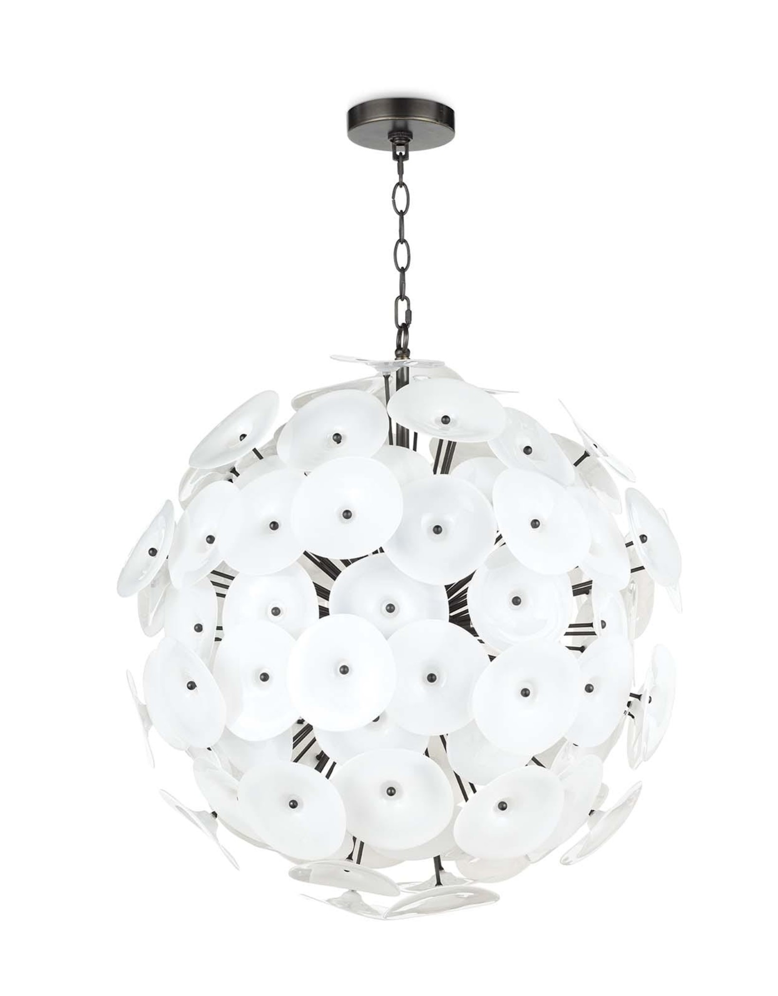 Regina Andrew Design Poppy Chandelier Small (White)