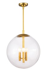 Regina Andrew Design Cafe Pendant Medium (Natural Brass)