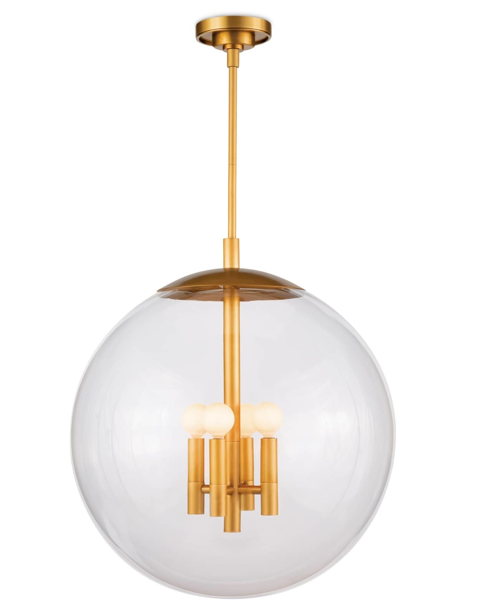 Regina Andrew Design Cafe Pendant Large (Natural Brass)