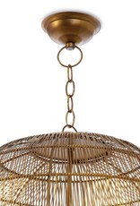 Regina Andrew Design Fresco Metal Pendant (Brass)