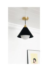 Regina Andrew Design Hilton Pendant (Blackened Brass and Natural Brass)