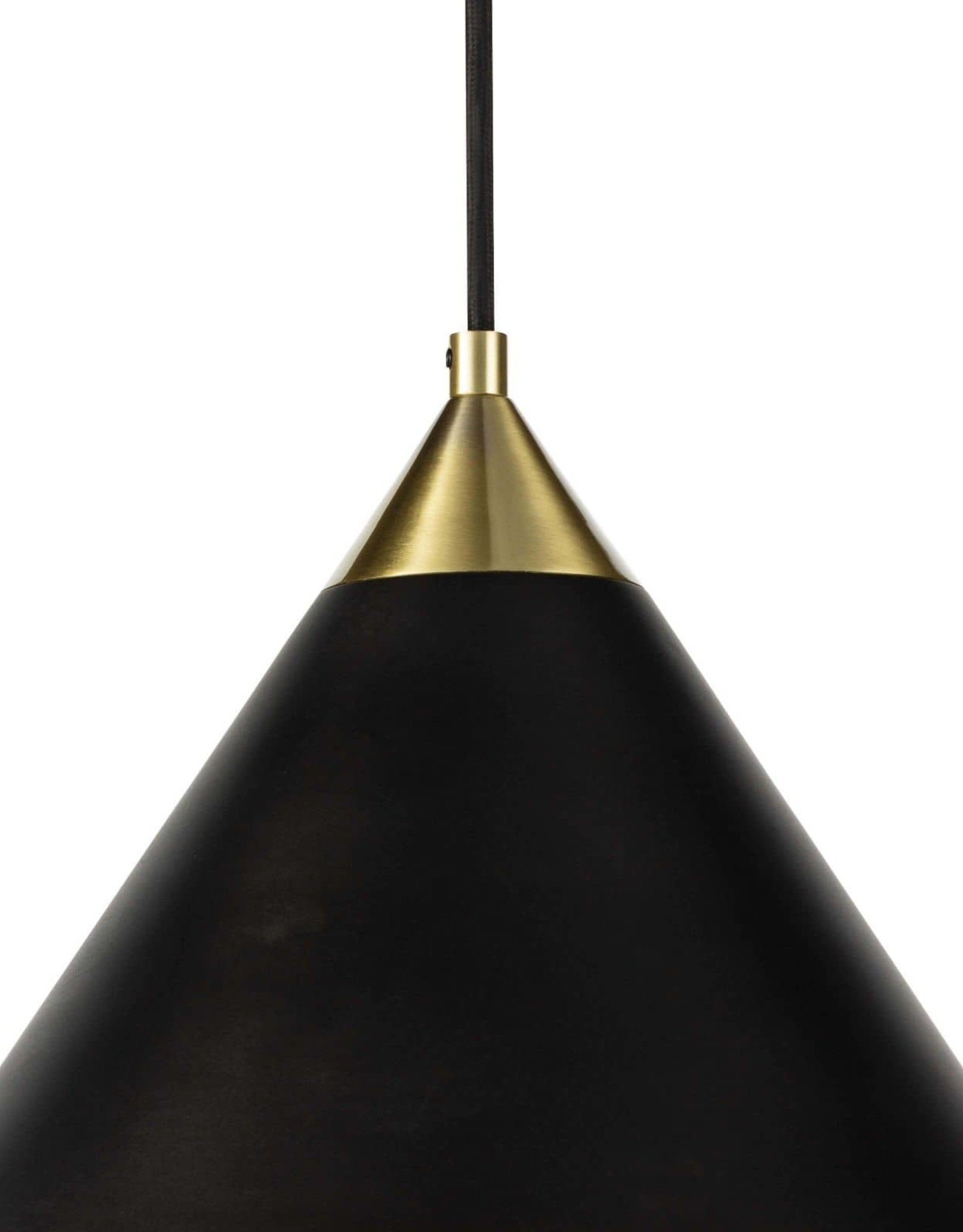 Regina Andrew Design Hilton Pendant (Blackened Brass and Natural Brass)