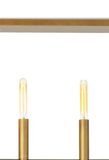 Regina Andrew Design Wolfe Linear Chandelier (Natural Brass)