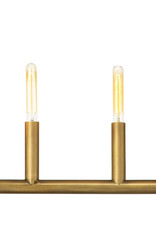 Regina Andrew Design Wolfe Linear Chandelier (Natural Brass)