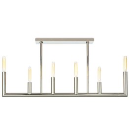 Regina Andrew Design Wolfe Linear Chandelier (Polished Nickel)