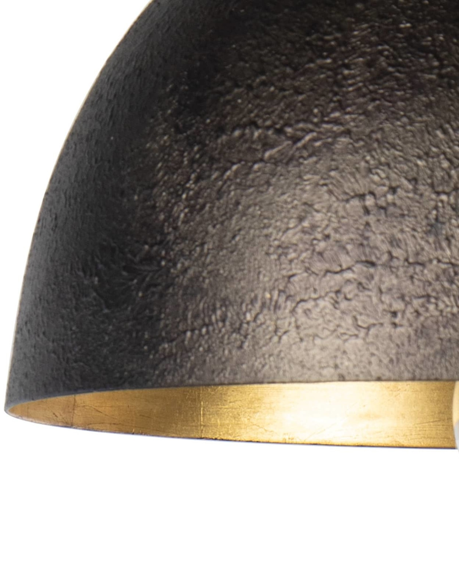 Regina Andrew Design Sigmund Flush Mount (Black and Gold)