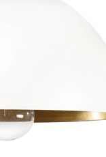 Regina Andrew Design Sigmund Flush Mount (White and Gold)