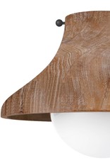 Coastal Living Surfside Wood Flush Mount (Natural)