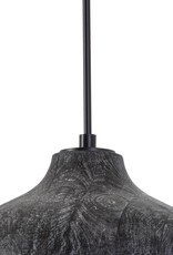 Coastal Living Surfside Wood Pendant (Ebony)